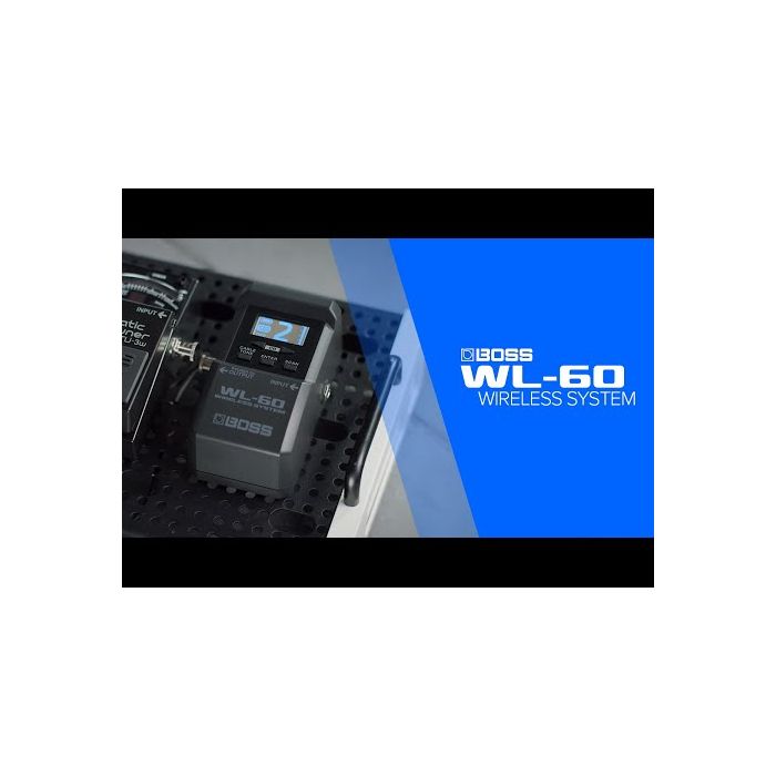 Boss WL-60 Wireless Visual Guitar System | PMT Online