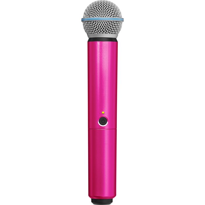 Shure BLX SM58-Beta 58A Handle in Pink | PMT Online