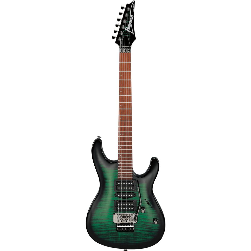 Ibanez KIKOSP3 Kiko Loureiro Signature Guitar, Trans Emerald Burst ...