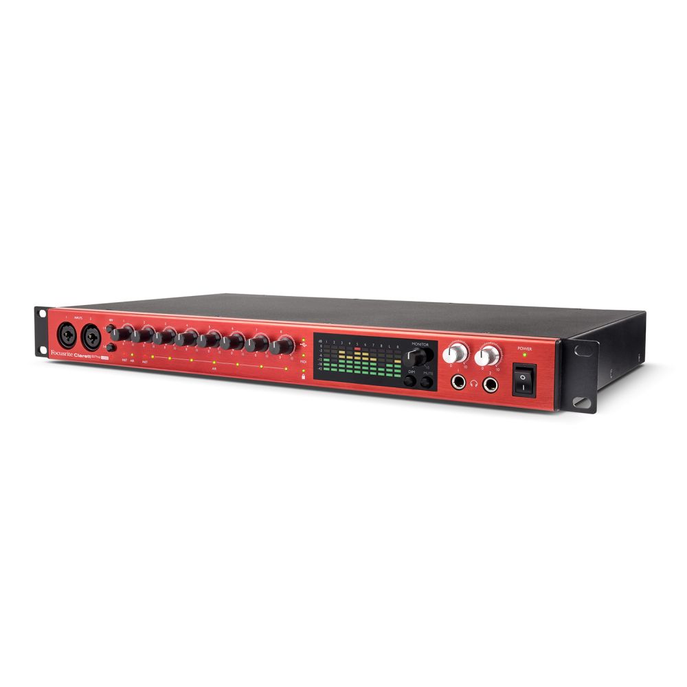 Focusrite Clarett 8Pre USB Rack Mount Audio Interface | PMT Online