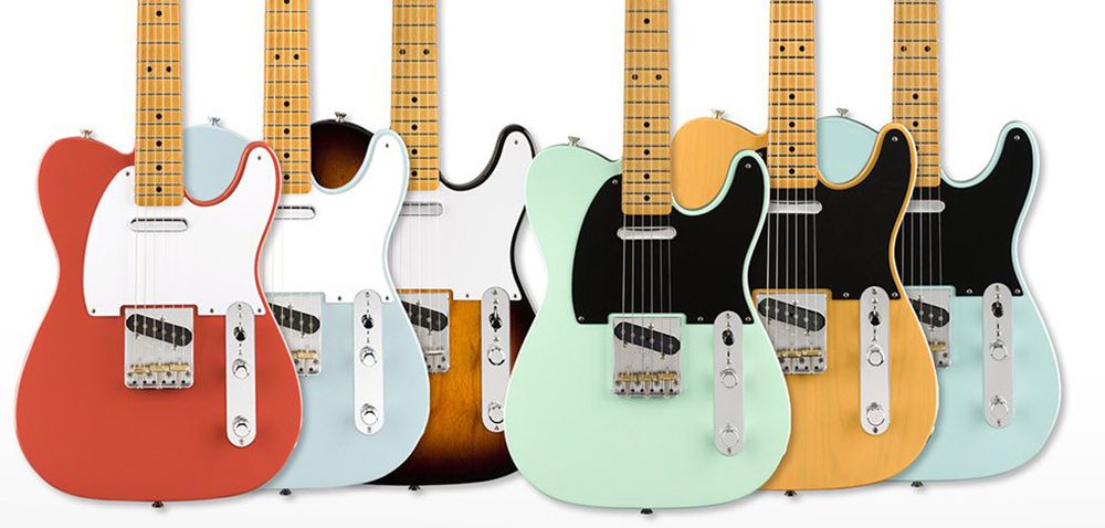 New Fender Vintera Series Guitars Announced