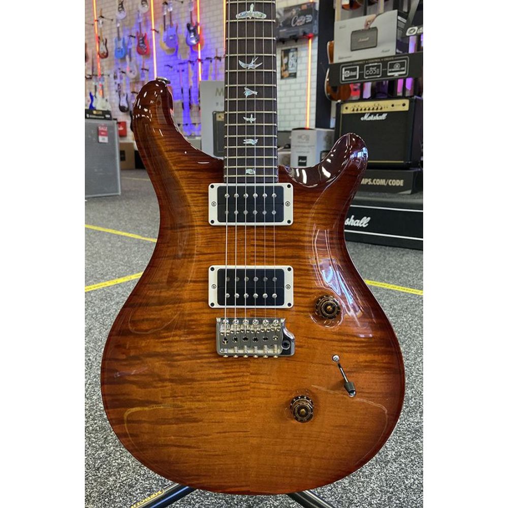 prs ce 24 violin amber