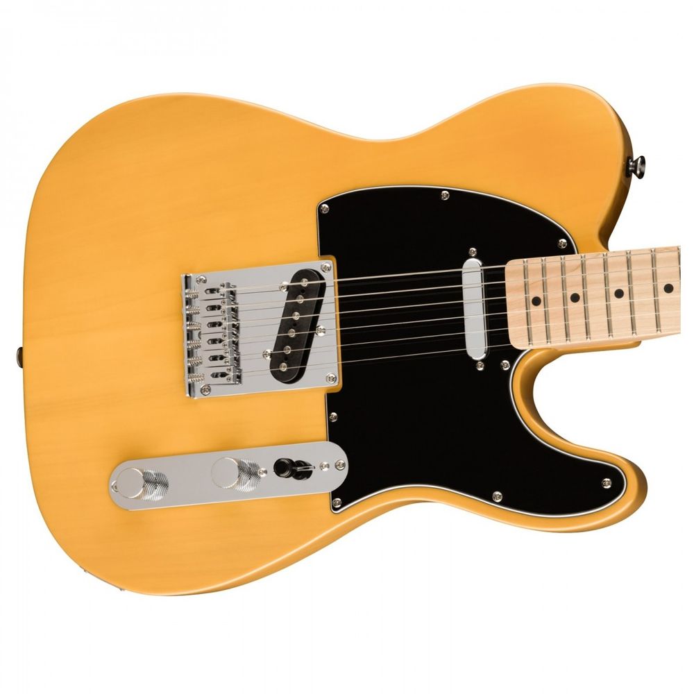 guitarra fender squier affinity telecaster mn butterscotch