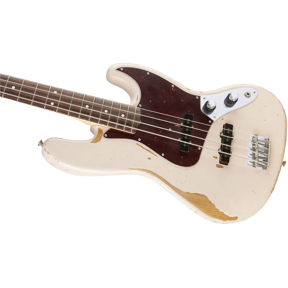 fender flea jazz bass shell pink