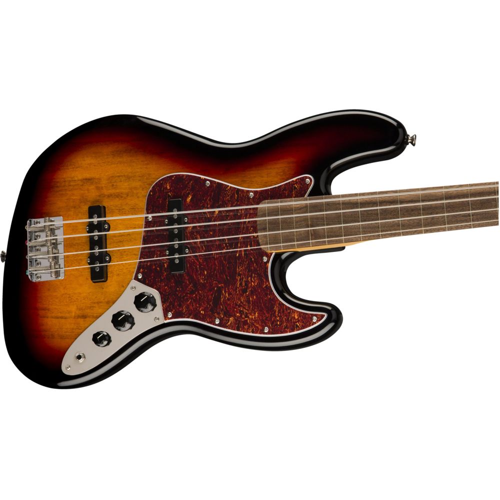 squier fretless bass