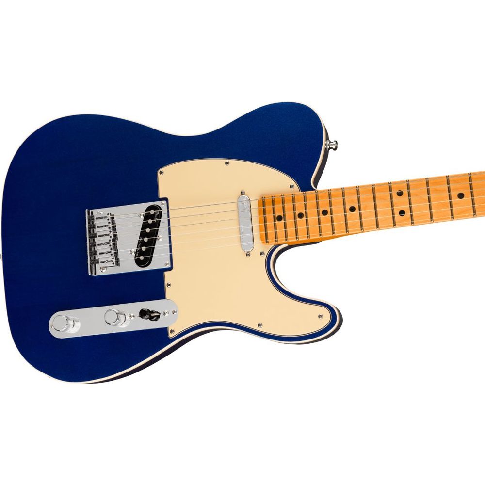 fender am ultra tele mn cobra blue